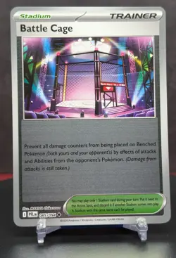 Pokemon Battle Cage #085/094 English Phantasmal Flames Reverse Holo - Image 1