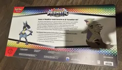 Prismatic Evolutions Lucario Ex & Tyranitar Ex Premium Collection Pokemon TCG - Image 3