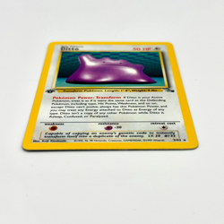 Pokemon Ditto 3/62 1st Edition Fossil Holo 1999 - MP - Image 2