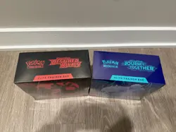 Pokemon TCG Destined Rivals ETB + Journey Together ETB Elite Trainer Box LOT! - Image 3