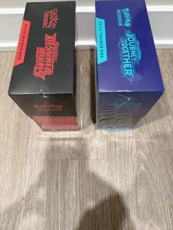 Pokemon TCG Destined Rivals ETB + Journey Together ETB Elite Trainer Box LOT! - Image 4