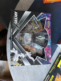 Pokemon TCG Arceus V Figure Box - Image 1