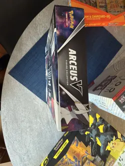 Pokemon TCG Arceus V Figure Box - Image 5