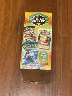 2020 Pokemon Yellow Mystery Power Box 1:5 Chase Vintage Factory Sealed New - Image 4
