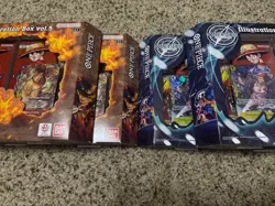 One Piece Card Game: Illustration Box (IB-05) Vol.5 x2 and Vol.6 x2 SEALED!! - Image 1