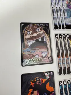 Blackbeard Full Deck (w/ Alt Art Leader & DP06 Don!!) | SR/R | One Piece | MINT - Image 2