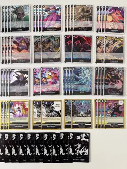 Blackbeard Full Deck (w/ Alt Art Leader & DP06 Don!!) | SR/R | One Piece | MINT - Image 4