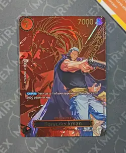 One Piece Benn.Beckman #OP09-009 Carrying On His Will English Special Rare - Image 2
