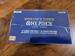 Sealed One Piece OP-01 Romance Dawn Booster Box English-White Bottom - Image 3