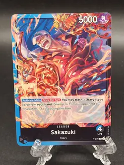 One piece TCG Pirate Party Promo Sakazuki P-076 + Sanji P-068 - Image 1