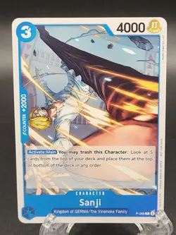 One piece TCG Pirate Party Promo Sakazuki P-076 + Sanji P-068 - Image 3