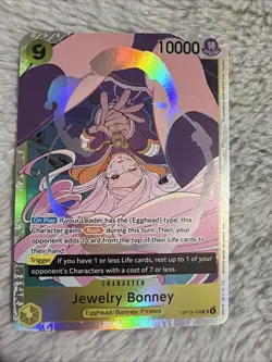 Jewelry Bonney OP13-108 SR Carrying on His Will - ONE PIECE ENGLISH - Image 1