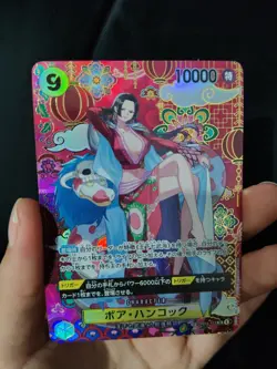Bandai One Piece CCG Boa Hancock OP14-112 Full Art Foil Japanese 10000 Power - Image 2