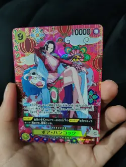 Bandai One Piece CCG Boa Hancock OP14-112 Full Art Foil Japanese 10000 Power - Image 3