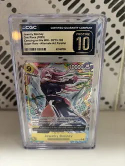 OP13-108 Jewelry Bonney Alt Art SR One Piece TCG English Carrying On His Will - Image 1