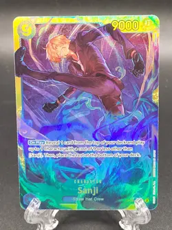 One Piece Sanji OP06-119 Secret Rare English Wings of the Captain - Image 1