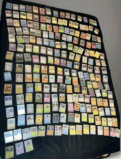 213 Pokemon Cards Lot - Holo / Non-Holo Mix - All Sleeved - Variety - No Binder - Image 2