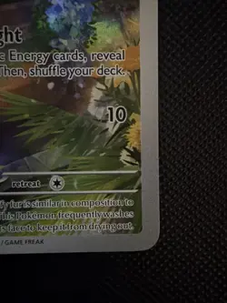 Pokemon TCG Sprigatito Sv02 Paldea Evolved Rare Holo Card #196/193 Illustration - Image 5