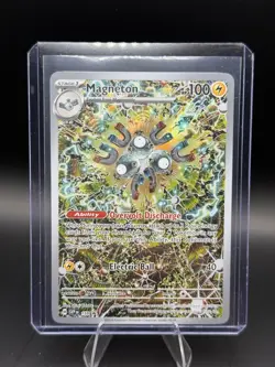 Pokemon TCG Magneton SVP 159 Surging Sparks Promo Card NM Condition - Image 1