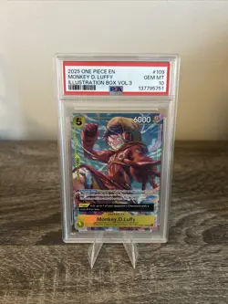 Monkey.D.Luffy (Illustration Box Vol.3) OP07-109 One Piece Promotion Cards Foil - Image 1