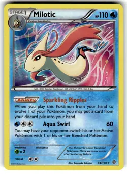 Milotic Pokemon Card Holo Rare XY Primal Clash 44/160 NM - Image 1