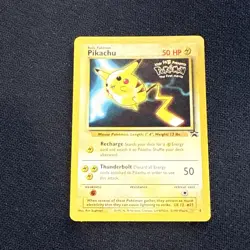 Pikachu - 4 - WB Kids Movie Promo Rare 1999 - Pokemon Card - LP - Image 1