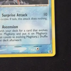 Magikarp 67/112 Uncommon EX FireRed & LeafGreen Pokemon TCG Card NM - Image 5