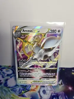 Arceus VSTAR 123/172 - Brilliant Stars - Pokemon TCG Card - Image 1