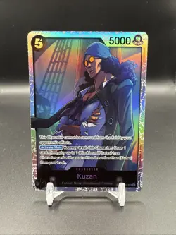 Kuzan OP10-082 SR Royal Blood One Piece Card Game English, Mint Condition - Image 1