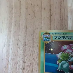 Venusaur Pokemon Card GB Official Guidebook Bonus Card [Old Back] - Image 3