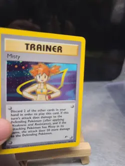 Pokemon Misty Gym Heros Unlimited Trainer Card 18/132 Holo - Image 4