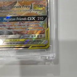 Pokemon TCG Eevee & Snorlax GX TAG TEAM Promo Holo Card SM169 - Image 5