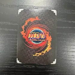 Naruto TCG CCG Sasuke Uchiha Card Foil US123 English Near Mint 2002 - Image 2