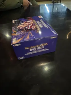 One Piece Card Game - (OP14) The Azure Sea's Seven Booster Box UNSEALED INHAND - Image 4