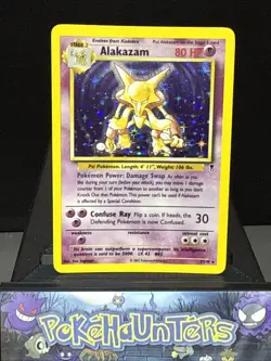 Pokemon Card Alakazam 1/110 Legendary Collection Set Holo Rare Light Play - Image 1