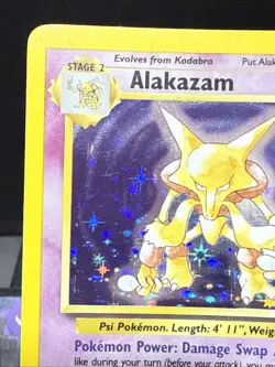 Pokemon Card Alakazam 1/110 Legendary Collection Set Holo Rare Light Play - Image 3