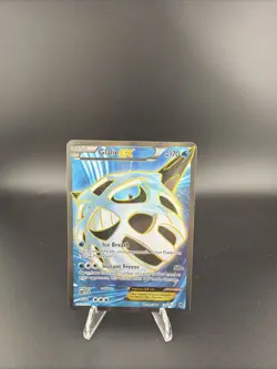 Pokemon TCG XY Breakthrough Glalie-EX Full Art Ultra Rare Card 155/162 Holo - LP - Image 1