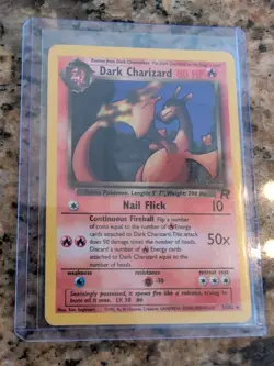 Dark Charizard 21/82 Team Rocket Regular Pokemon Card Non Holo - Image 1