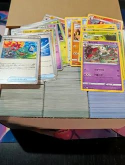 Pokemon Cards 5+ Lbs Bulk Japanese And Korean Lot - Image 1