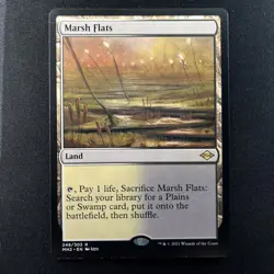 1x Marsh Flats Zendikar Regular MTG Card Magic The Gathering 219 - Image 1