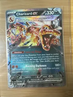 Charizard ex 54/91 Paldean Fates Double Rare, Pokemon Card - Image 1