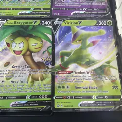 Lot Of 6 Jumbo Pokemon Promo Cards - Silvally GX Pokemon GO Virizion Orbeetle - Image 4