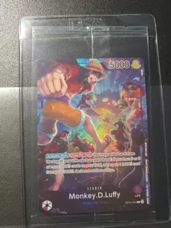 Monkey.D.Luffy (PSA Magazine) OP05-060 One Piece Promo Cards Foil FACTORY SEALED - Image 1