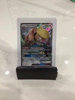 Pokemon Gumshoos GX TCG Sun & Moon Holo Ultra Rare Card 110/149 - Image 1