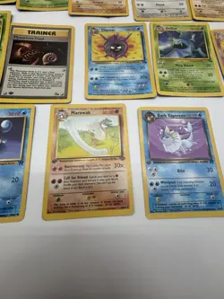 Pokemon TCG Vintage 35 Card Lot Fossil/Jungle & Team rocket Some First Editions! - Image 3