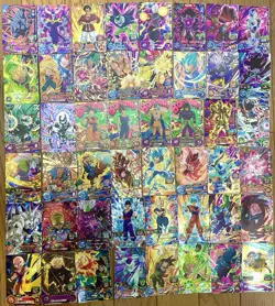 Dragon Ball Heroes Card Lot 48pcs Holo Rare Mixed Set Japan Anime - Image 1