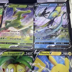 Lot Of 6 Jumbo Pokemon Promo Cards - Pikachu Alakazam Silvally GX Pokemon GO + - Image 3