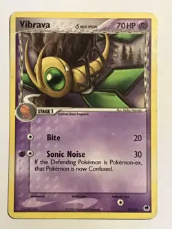 VIBRAVA 42/101 UNCOMMON EX Dragon Frontiers 2006 Pokemon Card - Image 1