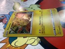 Pikachu SWSH153 Black Star Promo Holiday Calendar Holo NM Pokemon Card English - Image 2