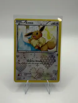 Eevee RC14/RC25 Radiant Collection Legendary Treasures Pokemon Card - Image 1